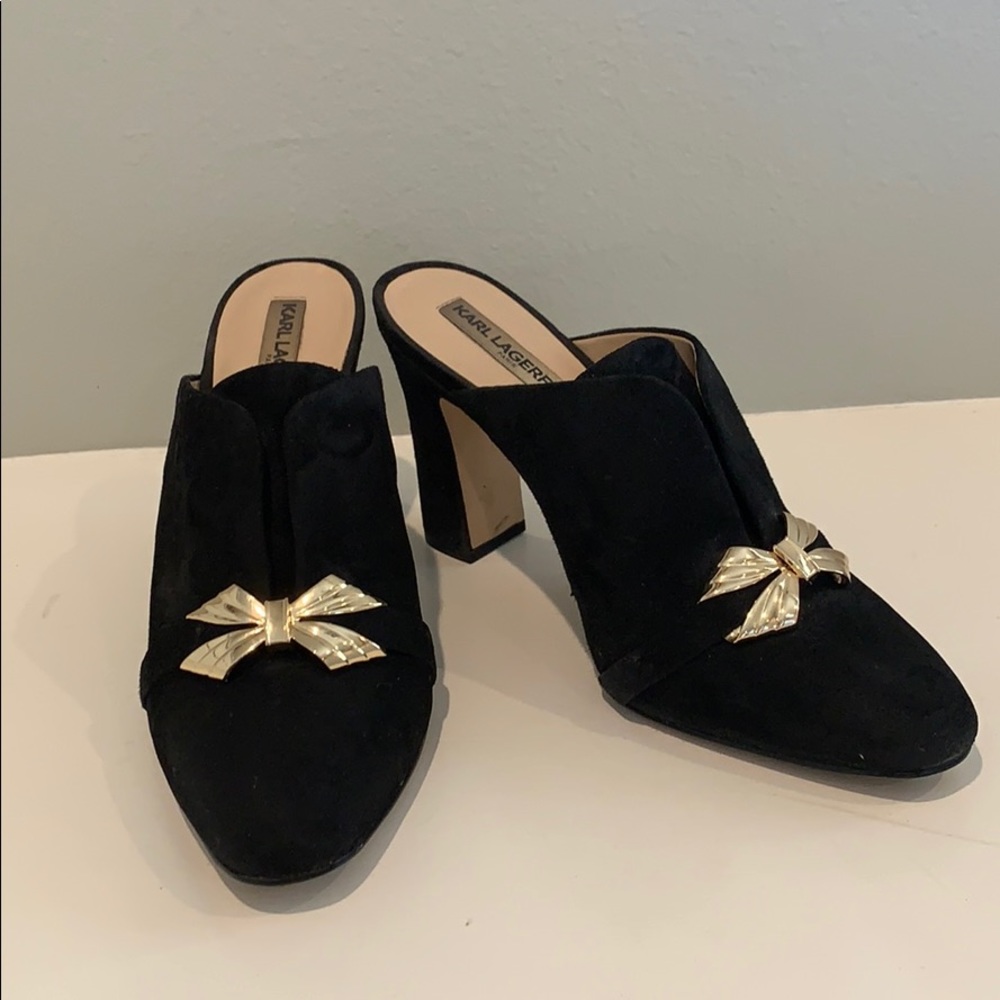 Karl Lagerfeld Bow Pumps